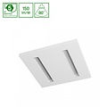Spectrum LED Spectrum LED ALGINE DOPPIO PANEL 40W NW 230V 80DEG IP20 600X600X35 WHITE - Éclairage idéal pour tout espace
