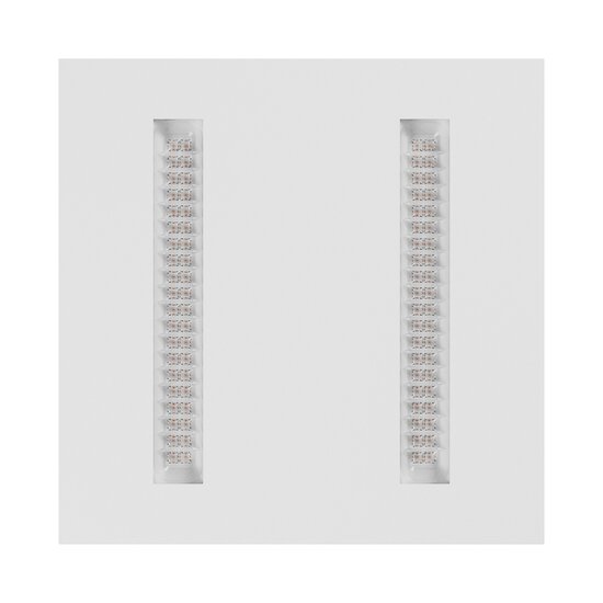 Spectrum LED Spectrum LED ALGINE DOPPIO PANEL 40W NW 230V 80DEG IP20 600X600X35 WHITE - Éclairage idéal pour tout espace