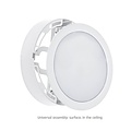 Spectrum LED Spectrum LED ALGINE 2IN1 SURFACE-RECESSED DOWNLIGHT 12W 1160LM WW 230V IP20 ROUND - Schaffen Sie eine warme Atmosphäre in jedem Raum
