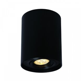 Spectrum LED CHLOE GU10 IP20 ROUND BLACK ADJUSTABLE SPOT