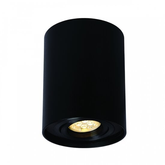 Spectrum LED Spectrum LED CHLOE GU10 IP20 ROND NOIR SPOT AJUSTABLE - Idéal pour une ambiance chaleureuse dans n'importe quelle pièce