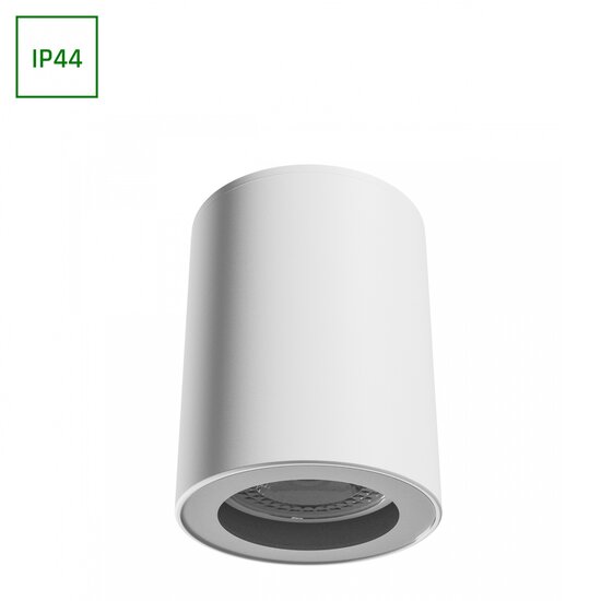 Spectrum LED Spectrum LED CHLOE GU10 GU10 250V IP44 70X90MM WHITE ROUND - Perfect ceiling lighting for any space