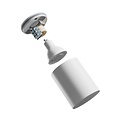 Spectrum LED Spectrum LED CHLOE GU10 GU10 250V IP44 70X90MM WHITE ROUND - Perfect ceiling lighting for any space