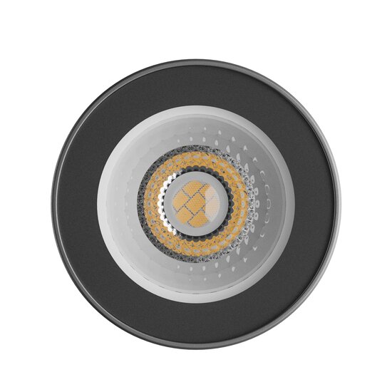 Spectrum LED Spectrum LED CHLOE GU10 GU10 250V IP44 70X90MM BLACK ROUND - Perfekt für jeden Raum