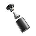 Spectrum LED Spectrum LED CHLOE GU10 GU10 250V IP44 70X90MM BLACK ROUND - Perfekt für jeden Raum