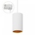 Spectrum LED Spectrum LED CHLOE GU10 3 PHASE TRACK MOUNTED GU10 250V IP20 70X128MM WHITE GOLD TUBE FIXED