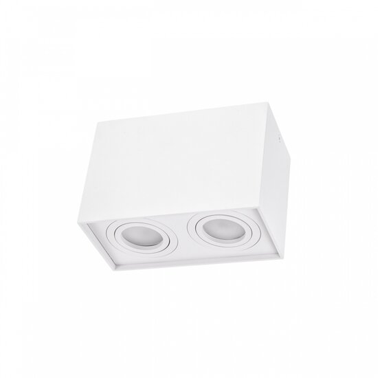 Spectrum LED Spectrum LED CHLOE DUO 2XGU10 IP20 RECTANGLE WHITE ADJUSTABLE SPOT - Create the perfect atmosphere in your space