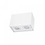 Spectrum LED Spectrum LED CHLOE DUO 2XGU10 IP20 RECTANGLE WHITE ADJUSTABLE SPOT - Create the perfect atmosphere in your space