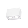Spectrum LED Spectrum LED CHLOE DUO 2XGU10 IP20 RECTANGLE WHITE ADJUSTABLE SPOT - Create the perfect atmosphere in your space