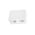 Spectrum LED Spectrum LED CHLOE DUO 2XGU10 IP20 RECTANGLE WHITE ADJUSTABLE SPOT - Create the perfect atmosphere in your space