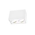 Spectrum LED Spectrum LED CHLOE DUO 2XGU10 IP20 RECTANGLE WHITE ADJUSTABLE SPOT - Create the perfect atmosphere in your space