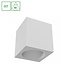 Spectrum LED Spectrum LED CHLOE COMPLETE SURFACE 7W CCT 230V 45ST IP20 UGR<19 FI90X100MM WHITE SQUARE - Ideale Beleuchtung für jeden Raum