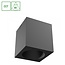 Spectrum LED Spectrum LED CHLOE COMPLETE SURFACE 7W CCT 230V 45ST IP20 UGR<19 FI90X100MM BLACK SQUARE - Perfect lighting for any space