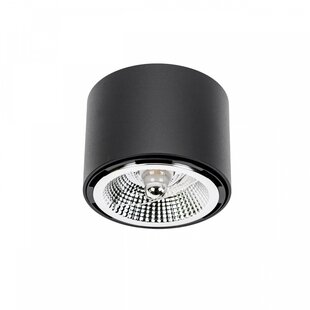 Spectrum LED CHLOE AR111 GU10 P20 ROUND BLACK