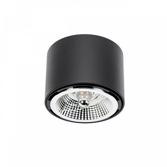 Spectrum LED Spectrum LED CHLOE AR111 GU10 P20 ROUND BLACK - Perfect ceiling lighting for any space