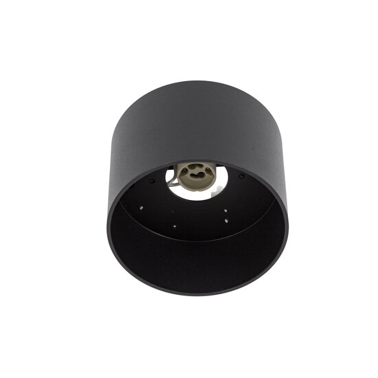 Spectrum LED Spectrum LED CHLOE AR111 GU10 P20 ROUND BLACK - Perfect ceiling lighting for any space