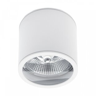 Spectrum LED CHLOE AR111 GU10 IP44 118X114 ROUND WHITE