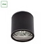 Spectrum LED Spectrum LED CHLOE AR111 GU10 IP44 118X114 ROUND BLACK - Ideal ceiling light for any space