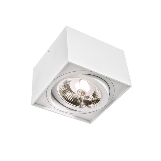 Spectrum LED Spectrum LED CHLOE AR111 GU10 IP20 SQUARE WHITE - Perfect ceiling lighting for any space