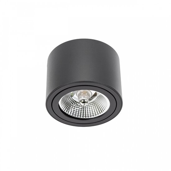 Spectrum LED Spectrum LED CHLOE AR111 GU10 IP20 ROUND BLACK, ADJUSTABLE - Ideal for modern spaces