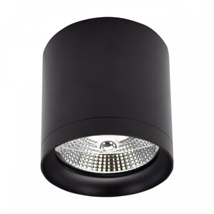 Spectrum LED CHLOE AR111 ANTI-GLARE GU10 230V IP20 118X110MM BLACK ROUND