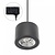 Spectrum LED Spectrum LED CHLOE AR111 3 PHASE TRACK MOUNTED GU10 250V IP20 139X100MM BLACK ROUND ADJUSTABLE