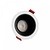 Spectrum LED Spectrum LED FIALE COMFORT ANTI - GLARE GU10 250V IP20 FI85X50MM WHITE ROUND REFLECTOR BLACK