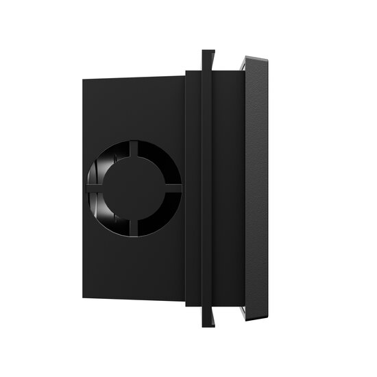 Spectrum LED ENCANTA ASYMMETRIC 6W CCT 230V IP54 230x84x60MM BLACK RECESSED FACADE LAMP - Creëer een sfeervolle buitenomgeving