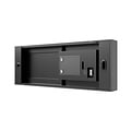 Spectrum LED Spectrum LED ENCANTA 6W CCT 230V IP54 230x80x30MM BLACK SURFACE FACADE FACE - Perfecte verlichting voor buitenruimtes
