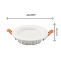 Spectrum LED Spectrum LED DURE 3 MAX DOWNLIGHT 28W CW 230V - Ideales Licht für jeden Raum