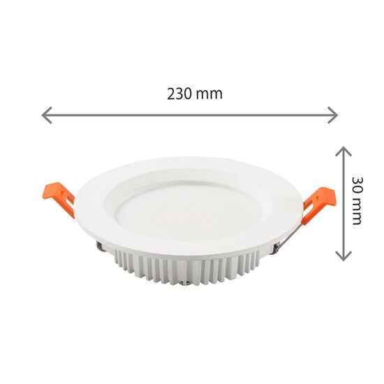 Spectrum LED Spectrum LED DURE 3 MAX DOWNLIGHT 28W NW 230V - Perfekte Beleuchtung für jeden Raum