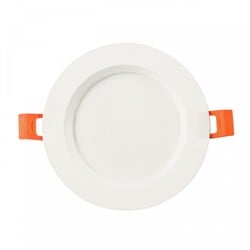 Spectrum LED DURE 3 MAX DOWNLIGHT 12W NW 230V 110DEG IP44 IK06 FI140x30 WHITE ROUND