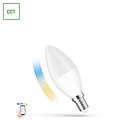 Spectrum LED Spectrum LED LED CANDLE C38 5W E-14 230V CCT+DIM WI-FI SPECTRUM SMART - Creëer de perfecte sfeer met slimme verlichting