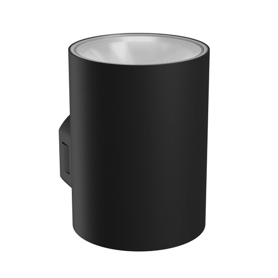 Spectrum LED Spectrum LED TORRE 9W CCT 230V IP54 99x78x114MM BLACK ROUND FACADE LAMP - Perfecte verlichting voor buitenruimtes