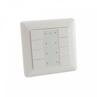 Spectrum LED Wanddrukknoppaneel met 8 DALI knoppen