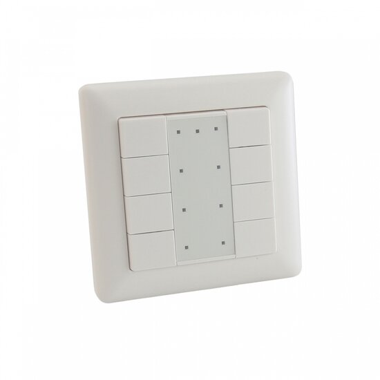 Spectrum LED Spectrum LED Wall Push Button Panel with 8 DALI Buttons - Ideal for Smart Lighting Control
