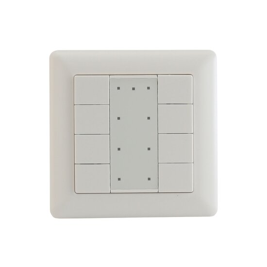 Spectrum LED Panel de botón de pared Spectrum LED con 8 botones DALI - Ideal para el control de iluminación inteligente