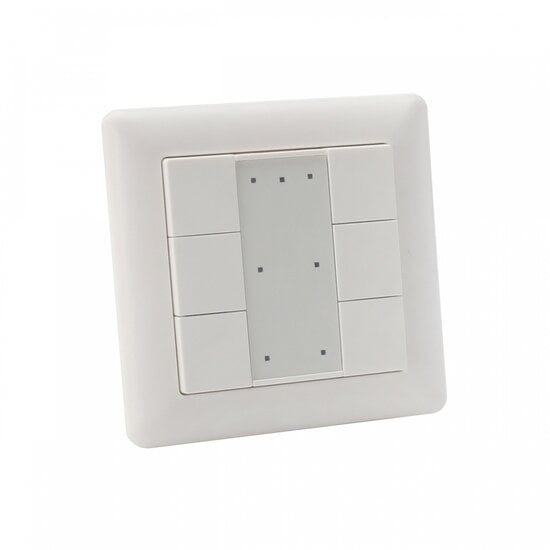 Spectrum LED Spectrum LED Wanddrukknoppaneel met 6 DALI knoppen - Perfect voor slimme verlichting