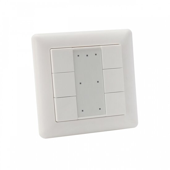 Spectrum LED Spectrum LED Wandtasterpanel mit 6 DALI-Tasten - Ideal zur Steuerung von Smart Lighting
