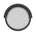 Spectrum LED Spectrum LED VERTO ROUND EDGE 10W CCT 230V 160/120DEG IP65 170X100MM BLACK - Perfecte verlichting voor elke ruimte