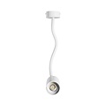 Spectrum LED Spectrum LED VARIOSA FLEXI GU10 BASE 230V IP20 55x100x410MM WHITE ROUND - Perfect lighting for any space