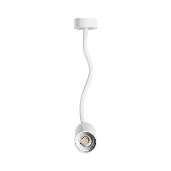Spectrum LED Spectrum LED VARIOSA FLEXI GU10 BASE 230V IP20 55x100x410MM WHITE ROUND - Perfect lighting for any space