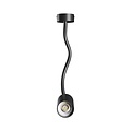 Spectrum LED Spectrum LED VARIOSA FLEXI GU10 BASE 230V IP20 55x100x410MM BLACK ROUND - Perfecte verlichting voor elke ruimte