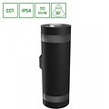 Spectrum LED Spectrum LED TORRE RING 18W CCT 230V IP54 99x78x244MM BLACK ROUND FACADE LAMP - Perfect voor buitenverlichting