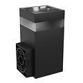 Spectrum LED TORRE RING 9W CCT 230V IP54 99x78x156MM BLACK SQUARE FACADE LAMP - Perfect voor stijlvolle buitenverlichting