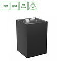 Spectrum LED Spectrum LED TORRE 9W CCT 230V IP54 99x78x117MM BLACK SQUARE FACADE LAMP - Perfect voor stijlvolle buitenverlichting