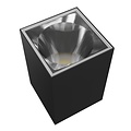 Spectrum LED Spectrum LED TORRE 9W CCT 230V IP54 99x78x117MM BLACK SQUARE FACADE LAMP - Perfect voor stijlvolle buitenverlichting