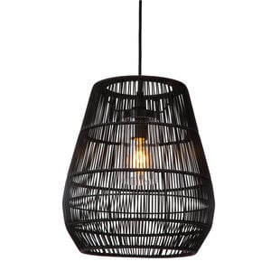 OUTLET - LUCIDE NERIDA - Outdoor Pendant Lamp - Ø 35 cm - 1xE27 - IP44 - Black