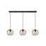 LUCIDE LUCIDE DANZA - Pendant Lamp - 3xE27 - Black - Perfect for any indoor space