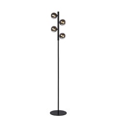 OUTLET - LUCIDE TYCHO - Lámpara de pie - 4xG9 - Negra